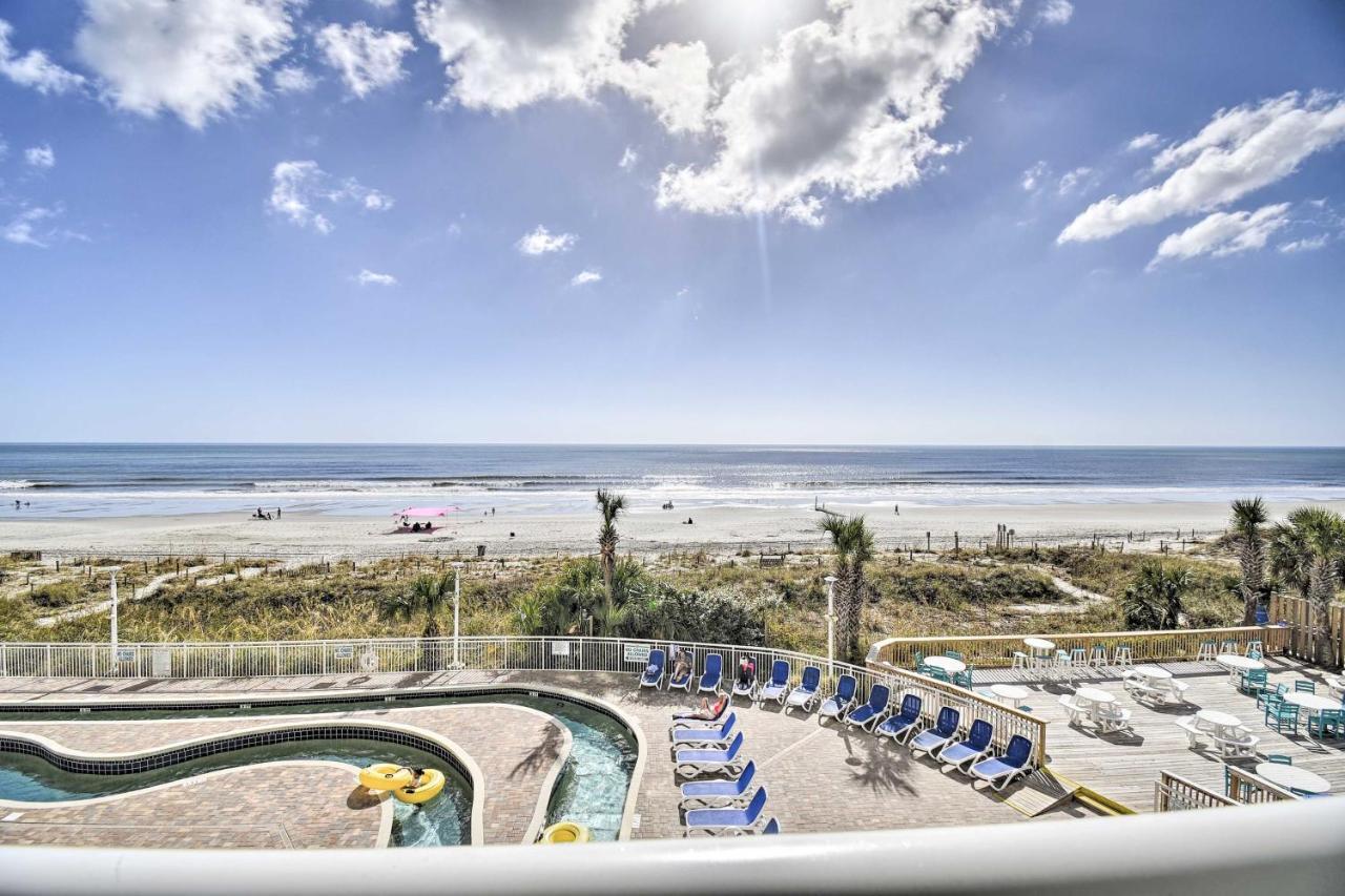 Oceanfront Condo With Perks In Bay Watch Resort Myrtle Beach Eksteriør bilde